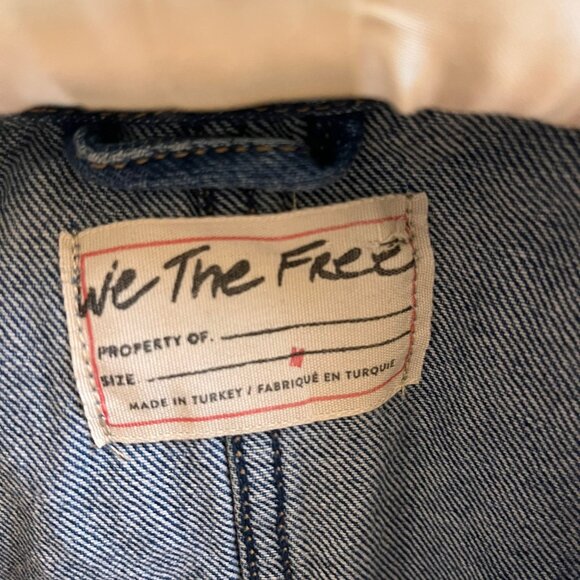 We The Free Tate Denim Vest Medium - Picture 5 of 6